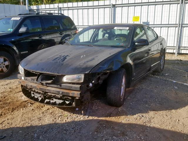 1G2WP52K52F151972 - 2002 PONTIAC GRAND PRIX BLACK photo 2