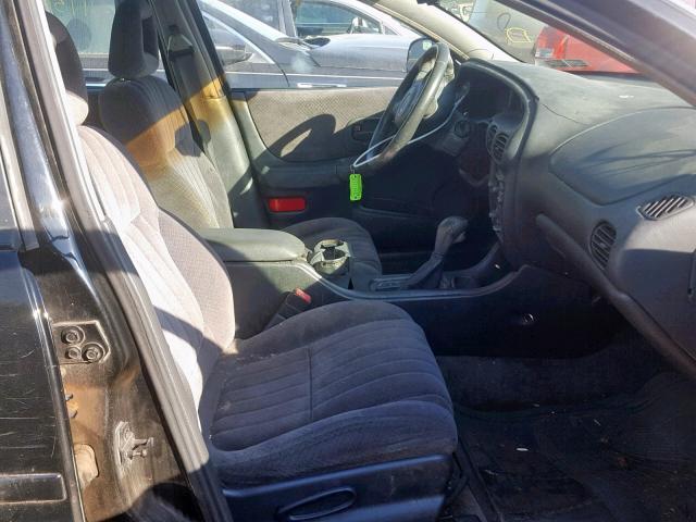 1G2WP52K52F151972 - 2002 PONTIAC GRAND PRIX BLACK photo 5