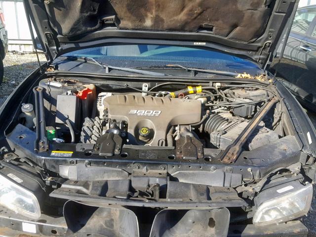 1G2WP52K52F151972 - 2002 PONTIAC GRAND PRIX BLACK photo 7