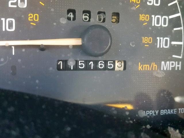 1G2WP52K52F151972 - 2002 PONTIAC GRAND PRIX BLACK photo 8