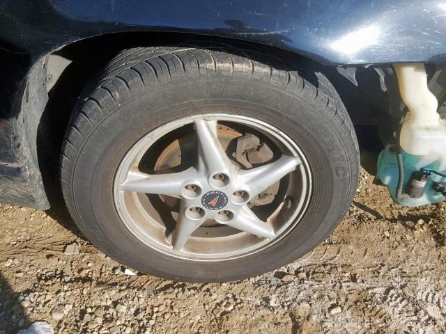 1G2WP52K52F151972 - 2002 PONTIAC GRAND PRIX BLACK photo 9