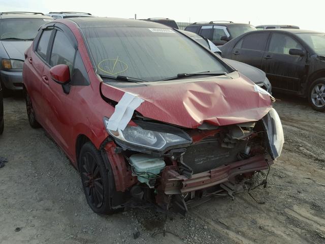 3HGGK5G80FM764911 - 2015 HONDA FIT EX RED photo 1