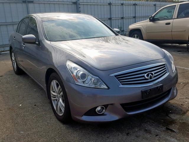 JN1CV6AR4CM682346 - 2012 INFINITI G37 GRAY photo 1