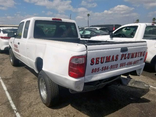 1FTZR14U13PB87874 - 2003 FORD RANGER SUP WHITE photo 3