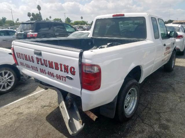 1FTZR14U13PB87874 - 2003 FORD RANGER SUP WHITE photo 4