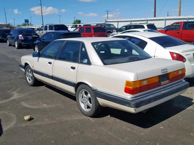 WAUGE5449MN022711 - 1991 AUDI 200 QUATTR WHITE photo 3