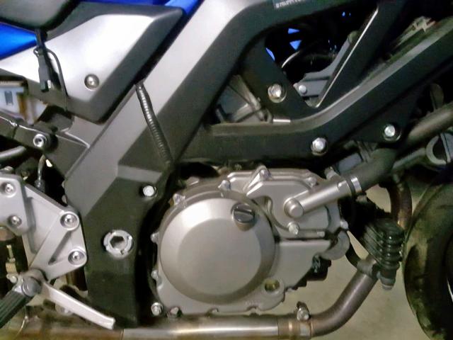 JS1VP53A272103237 - 2007 SUZUKI SV650 BLUE photo 7