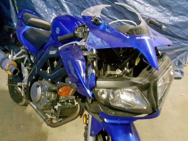 JS1VP53A272103237 - 2007 SUZUKI SV650 BLUE photo 9