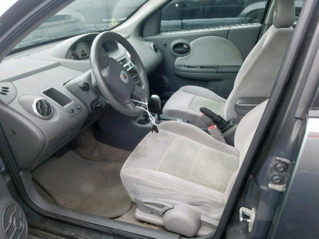 1G8AL55F77Z126068 - 2007 SATURN ION LEVEL GRAY photo 5