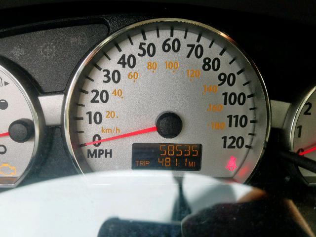 1G8AL55F77Z126068 - 2007 SATURN ION LEVEL GRAY photo 8