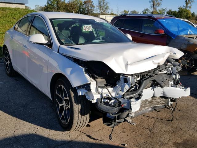 2G4G35EX2G9203427 - 2016 BUICK REGAL SPOR WHITE photo 1