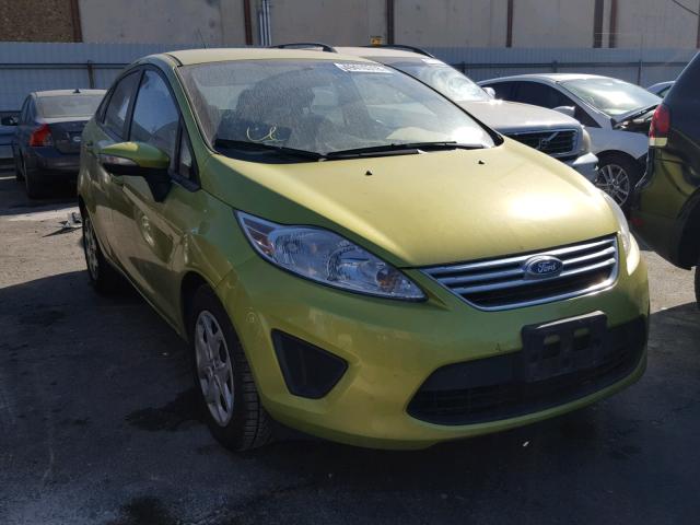 3FADP4BJ7DM195422 - 2013 FORD FIESTA SE GREEN photo 1