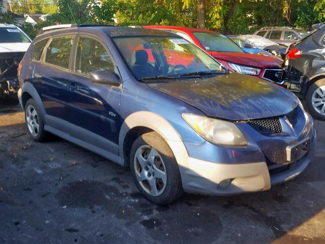 5Y2SM64884Z460119 - 2004 PONTIAC VIBE BLUE photo 1