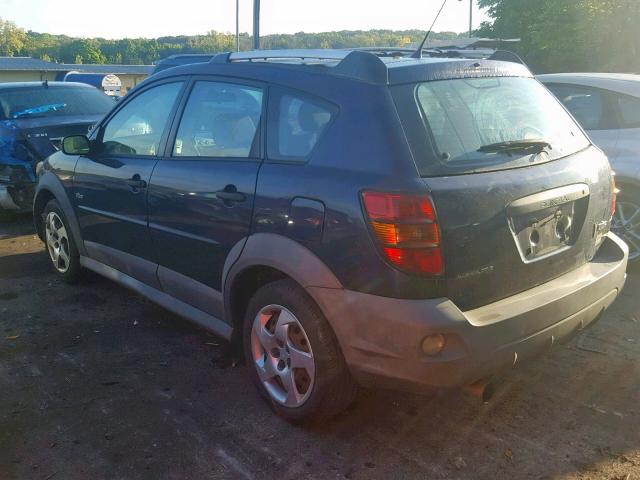 5Y2SM64884Z460119 - 2004 PONTIAC VIBE BLUE photo 3