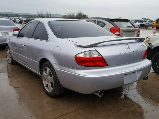 19UYA42493A014275 - 2003 ACURA 3.2CL SILVER photo 3