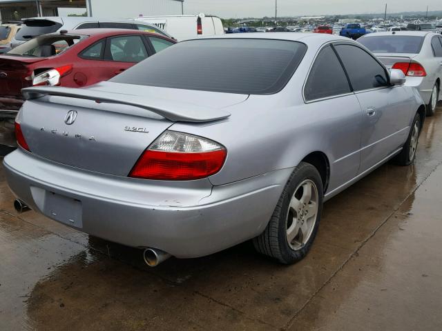 19UYA42493A014275 - 2003 ACURA 3.2CL SILVER photo 4