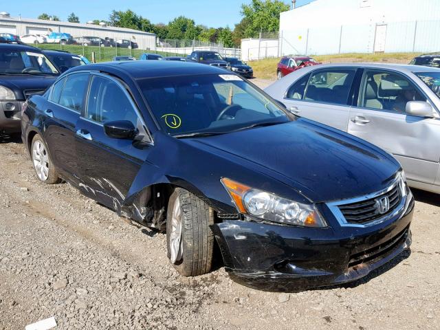 1HGCP3F84AA008767 - 2010 HONDA ACCORD EXL BLACK photo 1