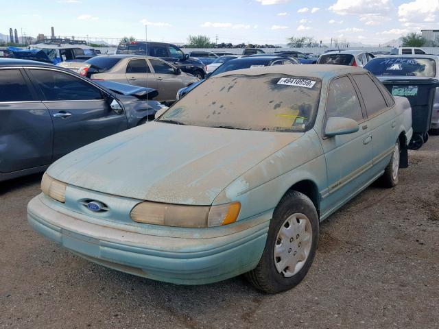 1FALP52U3SG190544 - 1995 FORD TAURUS GL BLUE photo 2