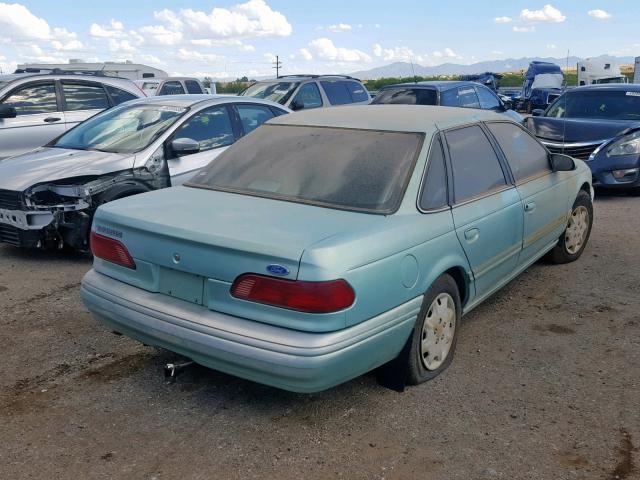 1FALP52U3SG190544 - 1995 FORD TAURUS GL BLUE photo 4