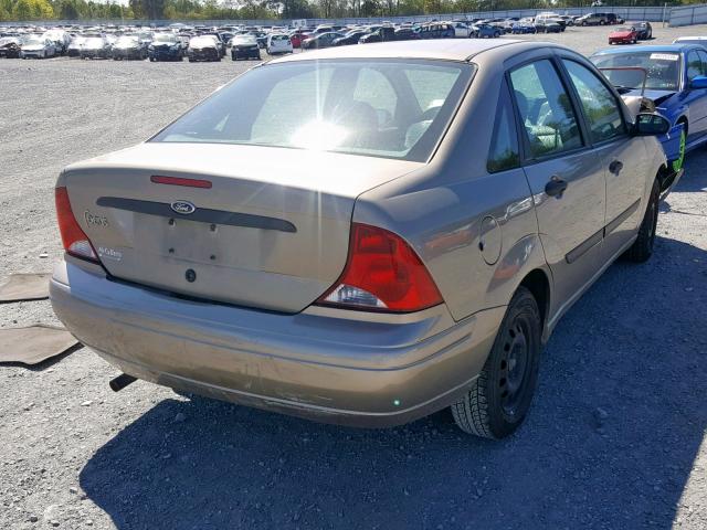 1FAFP33P63W186523 - 2003 FORD FOCUS LX TAN photo 4