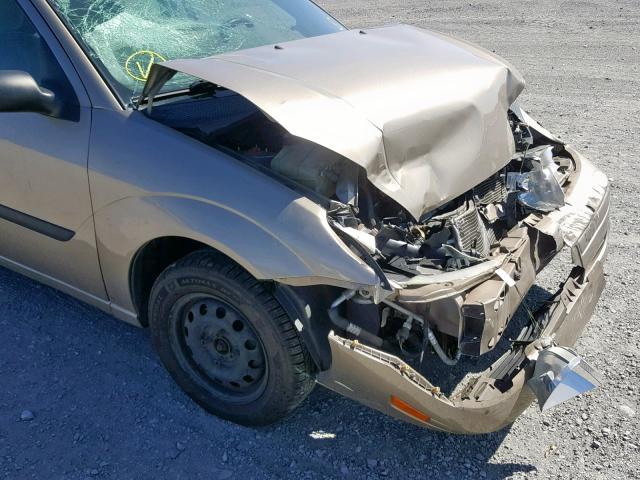 1FAFP33P63W186523 - 2003 FORD FOCUS LX TAN photo 9