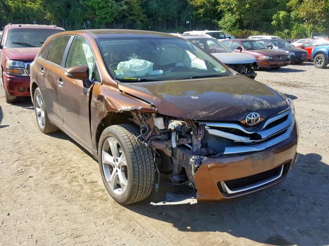 4T3BK3BB4DU087048 - 2013 TOYOTA VENZA LE BROWN photo 1