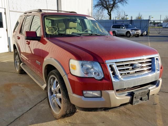 1FMEU748X6UA94940 - 2006 FORD EXPLORER E RED photo 1