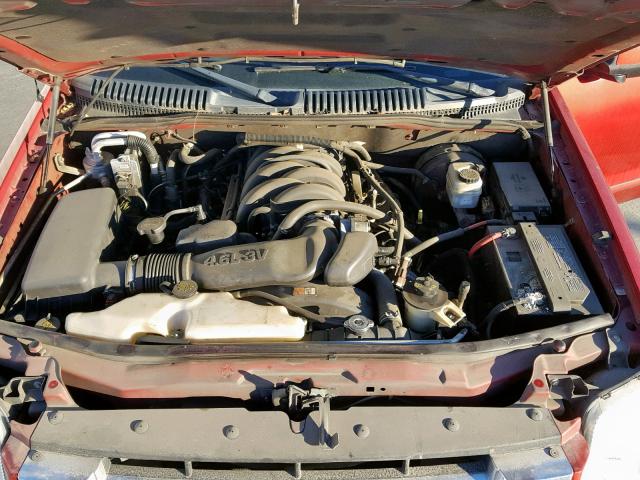 1FMEU748X6UA94940 - 2006 FORD EXPLORER E RED photo 7