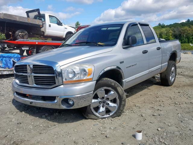 1D7HU18296S577907 - 2006 DODGE RAM 1500 S GRAY photo 2