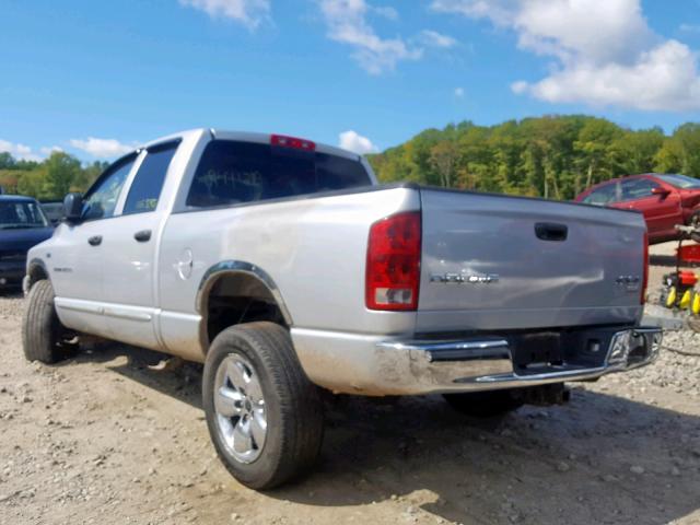 1D7HU18296S577907 - 2006 DODGE RAM 1500 S GRAY photo 3