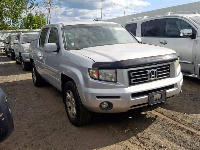 2HJYK16527H518120 - 2007 HONDA RIDGELINE SILVER photo 1