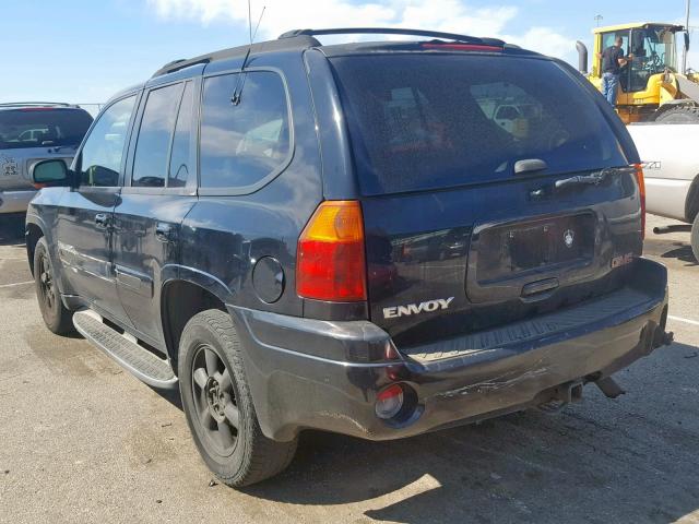 1GKDS13S622328002 - 2002 GMC ENVOY BLACK photo 3