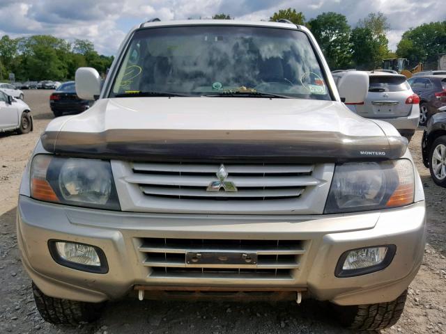 JA4MW51R52J028605 - 2002 MITSUBISHI MONTERO LI WHITE photo 9