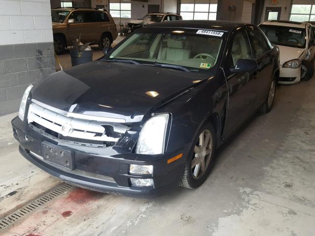 1G6DC67A950203537 - 2005 CADILLAC STS BLACK photo 2