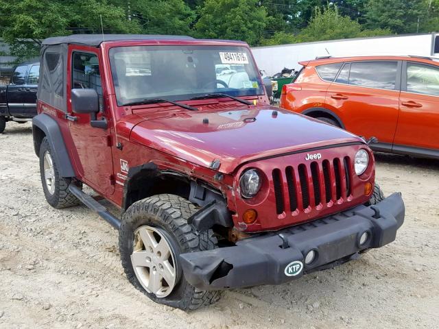 1C4AJWAG3CL273212 - 2012 JEEP WRANGLER S RED photo 1