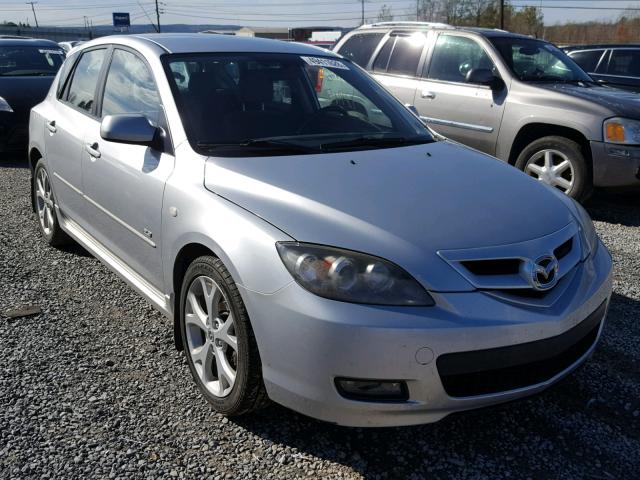 JM1BK144071709473 - 2007 MAZDA 3 HATCHBAC SILVER photo 1