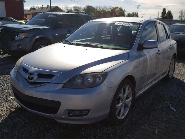 JM1BK144071709473 - 2007 MAZDA 3 HATCHBAC SILVER photo 2