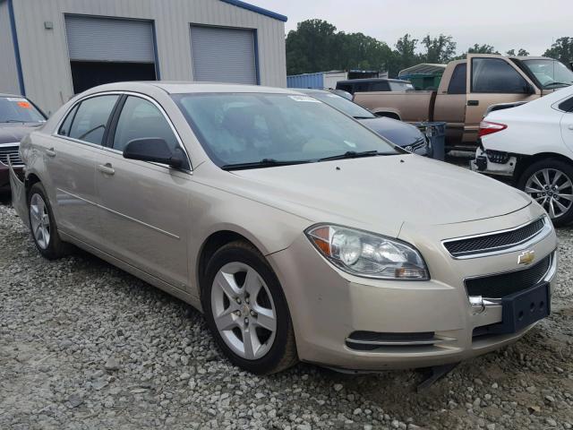 1G1ZG57B194124168 - 2009 CHEVROLET MALIBU LS GOLD photo 1