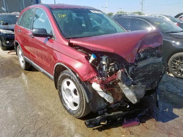 5J6RE48388L046601 - 2008 HONDA CR-V LX MAROON photo 1