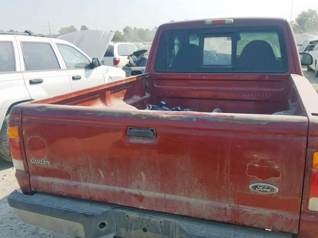 1FTZR15X7XTA36480 - 1999 FORD RANGER SUP RED photo 6