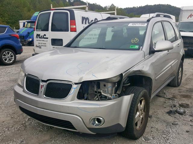 2CKDL63F276251785 - 2007 PONTIAC TORRENT SILVER photo 2