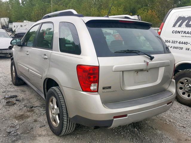 2CKDL63F276251785 - 2007 PONTIAC TORRENT SILVER photo 3