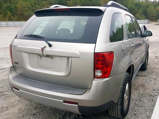 2CKDL63F276251785 - 2007 PONTIAC TORRENT SILVER photo 4