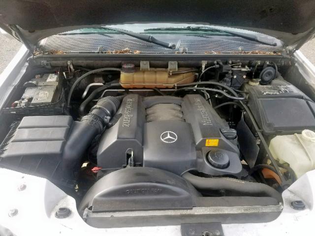 4JGAB57E63A417159 - 2003 MERCEDES-BENZ ML 350 SILVER photo 7