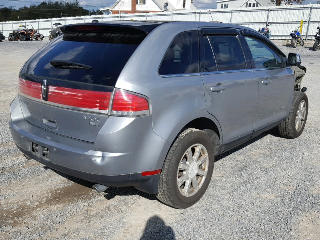 2LMDU88C87BJ22939 - 2007 LINCOLN MKX GRAY photo 4