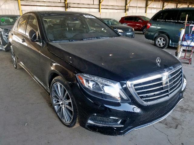 WDDUG8CBXGA224301 - 2016 MERCEDES-BENZ S 550 BLACK photo 1