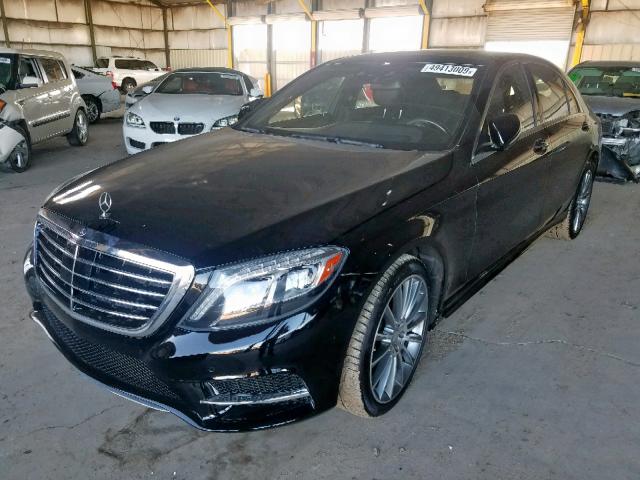 WDDUG8CBXGA224301 - 2016 MERCEDES-BENZ S 550 BLACK photo 2