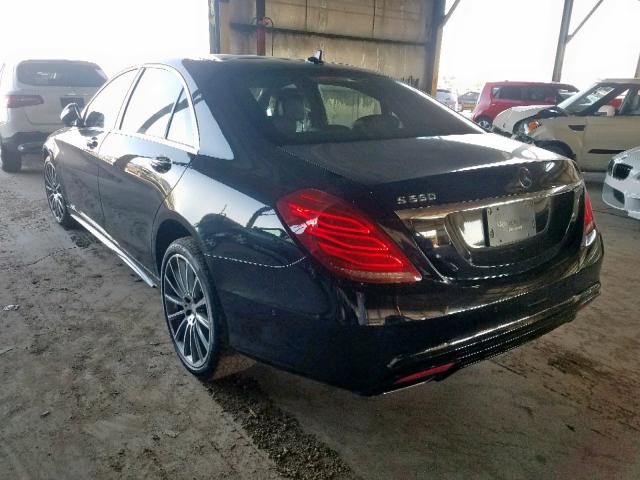 WDDUG8CBXGA224301 - 2016 MERCEDES-BENZ S 550 BLACK photo 3