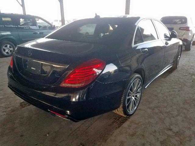 WDDUG8CBXGA224301 - 2016 MERCEDES-BENZ S 550 BLACK photo 4