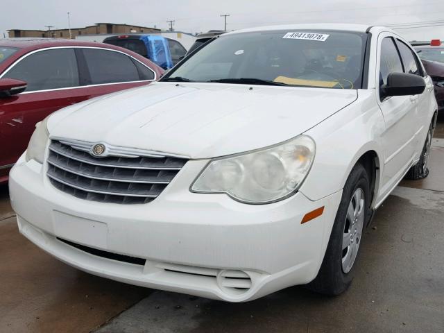 1C3LC46K28N165605 - 2008 CHRYSLER SEBRING LX WHITE photo 2